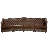 Nevada - Sofa 4 Seat - Giovanni Lt. Brown