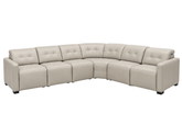 Zen - 3 Pc Sectional - Rumor Salt Washed