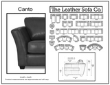Canto Sectional (Left Arm Curved Chair + Armless Curved Chair + Right Arm Curved Chair)