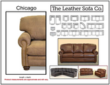 Chicago - Sofa 3-Seat - Rezza Coconut Husk