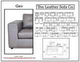 Gev - Sofa 3-Seat - Simpson Slate