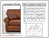 Lexington Studio - Sofa 3-Seat (41") - Coach Liberty