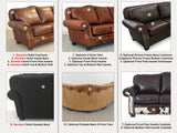Milano - Swivel Glider Recliner - English Matador Deep Red