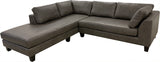 Alexandria Sectional (Left Arm Loveseat + Left Arm Right Chaise Sofa)
