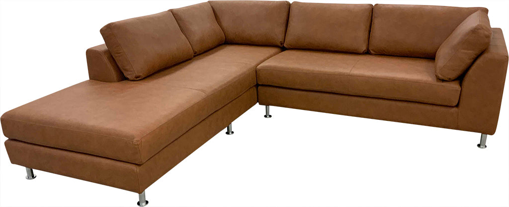 Alexandria Sectional Left Arm Loveseat Right Chaise Sofa Front