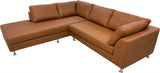 Alexandria Sectional Left Arm Loveseat Right Chaise Sofa Front