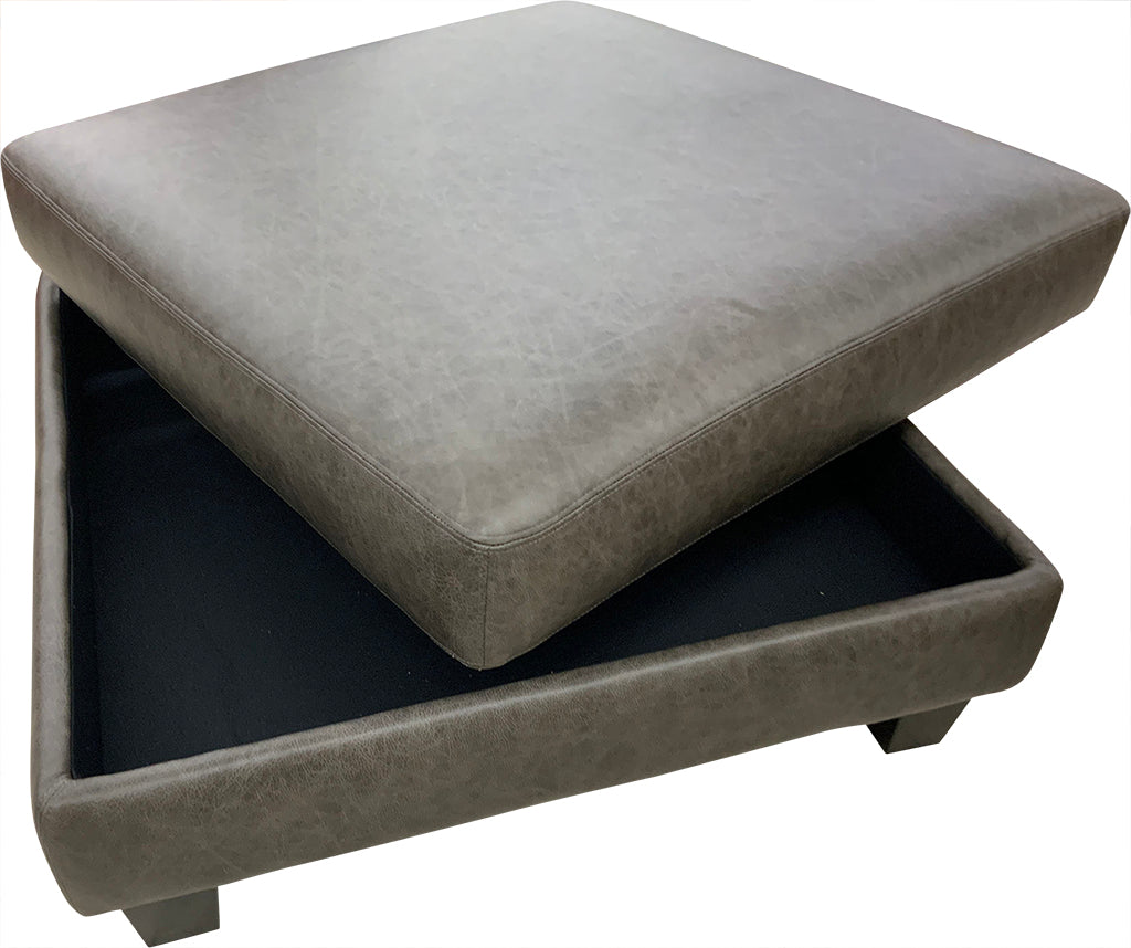 Alexandria Ottoman Palio Grey Side