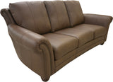 Anzio Deep- Sofa 3-seat - Sequoia Brown