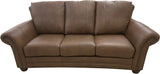 Anzio Deep- Sofa 3-seat - Sequoia Brown