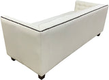 Cambridge - Sofa 3-Seat - Fendi White