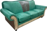 Camelback - Sofa 3-Seat - Destiny Turquoise