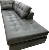 Gev - Sq. Corner Sofa Left Chaise - Simpson Slate