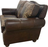 Kennedy - Loveseat - Hand Antique Tobacco