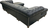 Chester Sectional (Left Arm Chaise + Armless Loveseat + Right Arm Chaise)