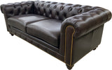 Chester - Sofa 2-Seat 88" - Calderon Chocolate