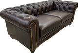 Chester - Sofa 2-Seat 88" - Calderon Chocolate