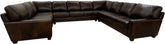 Max 44 Sectional (Right Arm Corner Sofa + Armless Sofa + Square Corner + Left Arm Sofa)
