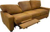 Max Studio - Sofa with Power RA Incliner - Southern Pecan