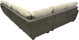 Max Studio Sectional (Right Arm Loveseat With Power Incliner + Square Corner + Armless Loveseat With Power Incliners + Left Arm Loveseat With Power Incliners)