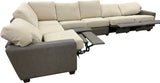 Max Studio Sectional (Right Arm Loveseat With Power Incliner + Square Corner + Armless Loveseat With Power Incliners + Left Arm Loveseat With Power Incliners)