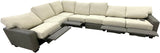 Max Studio Sectional (Right Arm Loveseat With Power Incliner + Square Corner + Armless Loveseat With Power Incliners + Left Arm Loveseat With Power Incliners)