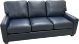 Metro - Sofa 3-Seat - Fendi Cobalt