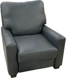 Metro - Chair with Power Pushback Recliner - Sequoia Grey