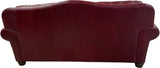 Milano - Sofa 3-Seat - English Matador Deep Red