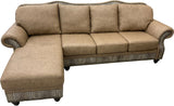 Milano Sectional (Right Arm Chaise + Left Arm Sofa)