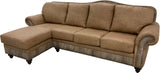 Milano Sectional (Right Arm Chaise + Left Arm Sofa)