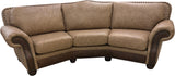Milano - Theater Sofa 3 Seat - Palio Camel