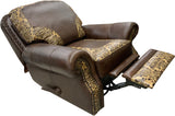 Milano - Swivel Glider Recliner - Hand Antique Tobacco
