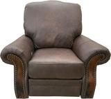 Milano - Power Swivel Glider Recliner - Palio Dark Brown