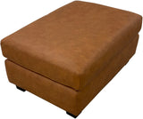 Max44 No Ears - Ottoman 1/2 - Sooner Golden Tan