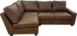 Max 44 No Ears Sectional (Left Arm Loveseat + Square Corner + Armless Chair)