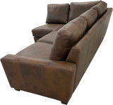Max 44 No Ears Sectional (Left Arm Loveseat + Square Corner + Armless Chair)