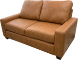Max Studio No Ears - Loveseat (41") - Sooner Golden Tan