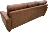 Max Studio No Ears - Sofa 3-Seat (41") - Palio Whiskey