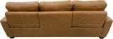 Max Studio No Ears - Sofa with Power RA & LA Incliners - Sooner Golden Tan