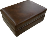 Max Studio - Ottoman - Fellside Mahogany