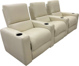 Penthouse - 24" Power Catera Recliner - Fendi Vanilla