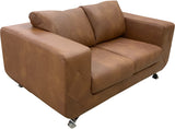 Piazza - Loveseat - Sequoia Saddle