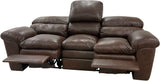 Catera - Sofa with RA & LA Catera Recliners - Jupiter Truffle