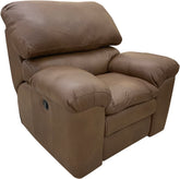 Catera - Chair with Catera Recliner - Sequoia Brown