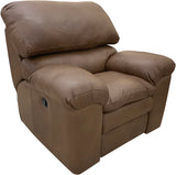 Catera - Chair with Catera Recliner - Sequoia Brown