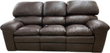 Catera - Sofa with 3 Power Catera Recliners - Fredericksburg Dark Roast