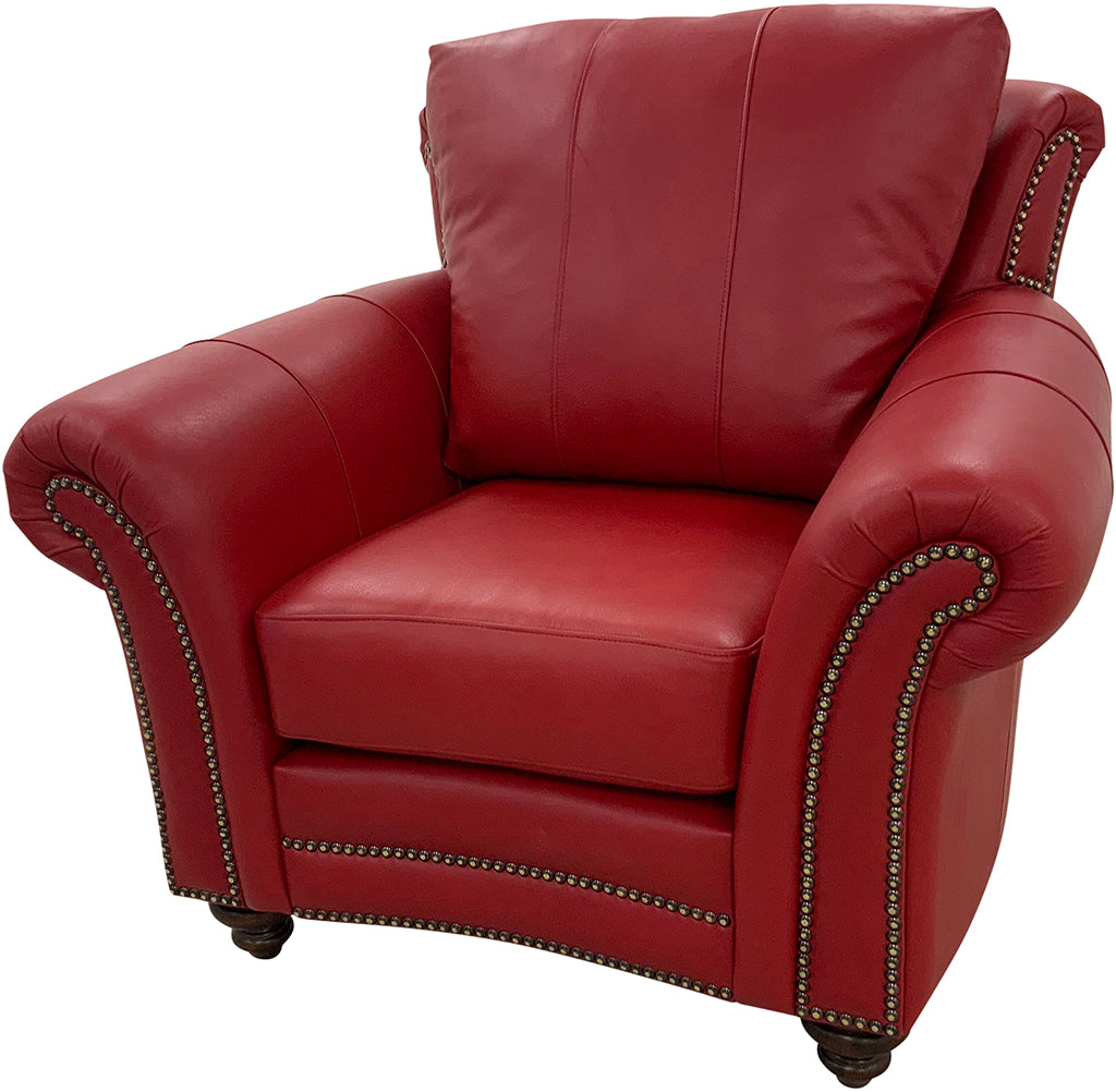 Anzio - Chair - Fendi Red Anzio - Chair - Fendi Red