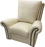 Anzio - Swivel Glider Recliner - Fendi Vanilla