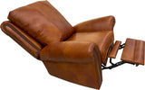 Anzio - Power Swivel Glider Recliner - Armani Luggage