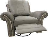 Anzio - Power Swivel Glider Recliner - Lennon Summer Squalls